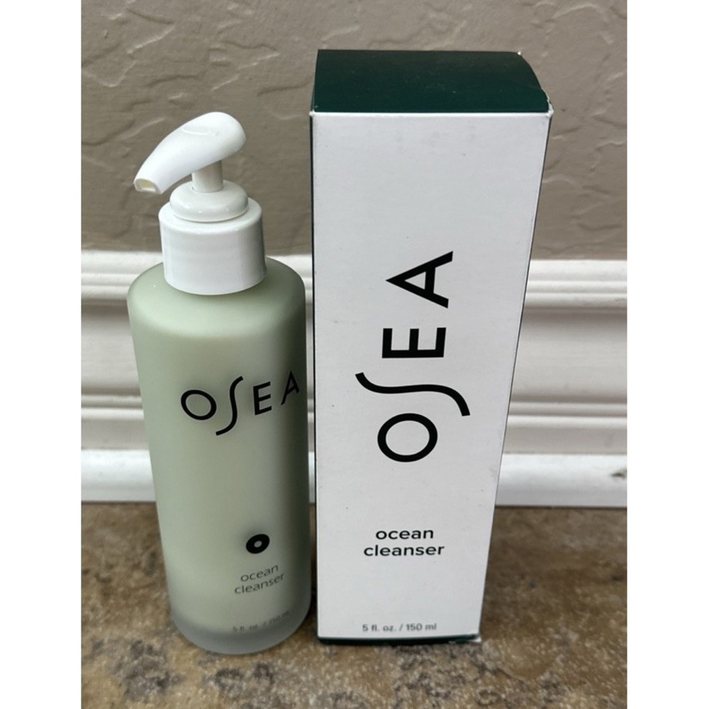 OSEA Ocean Cleanser 5 fl oz / 150 mL Mineralizing Marine Gel Cleanser Vegan Free